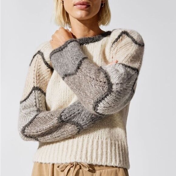 LoveShackFancy Aspyn Alpaca Pullover Large - Picture 14 of 14